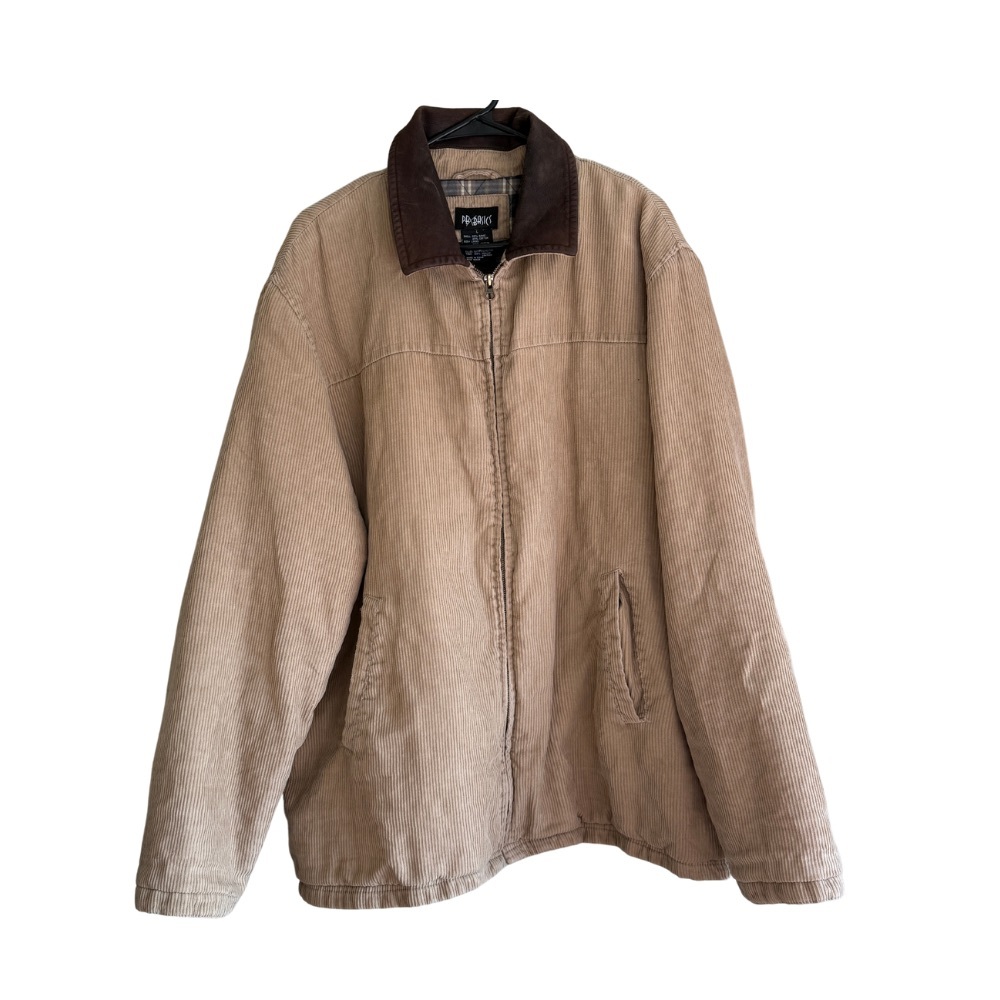 Vintage Tan Corduroy Barn Jacket